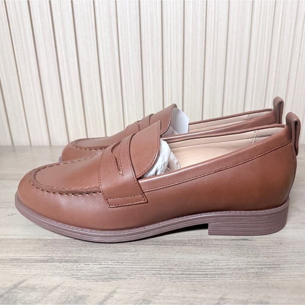 Cole Haan Women's Stassi Soft Leather Penny Loafers 6.5B - Picture 4 of 9